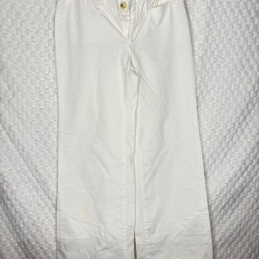 Banana-republic Women's White Trousers